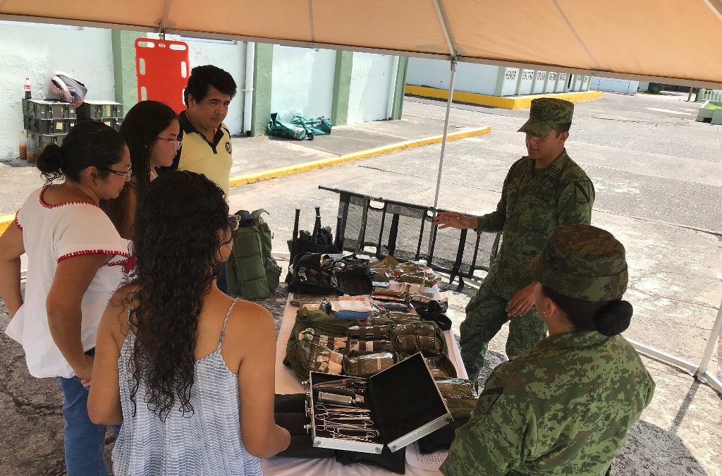 Realizan paseo dominical en Batallón Militar de “La Boticaria” en Boca del Río