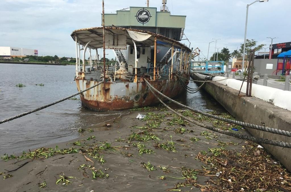 Esta semana inicia el rescate del Buque Guanajuato en Boca del Río