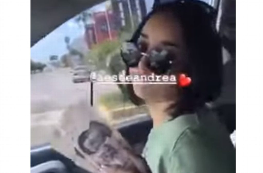 Como toda una fifi, hija de alcalde morenista se abanica con billetes