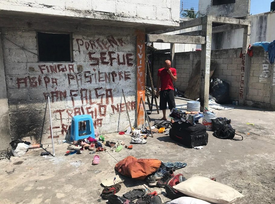 Desalojan a personas que viven en el expenal de Allende de Veracruz (+fotos)