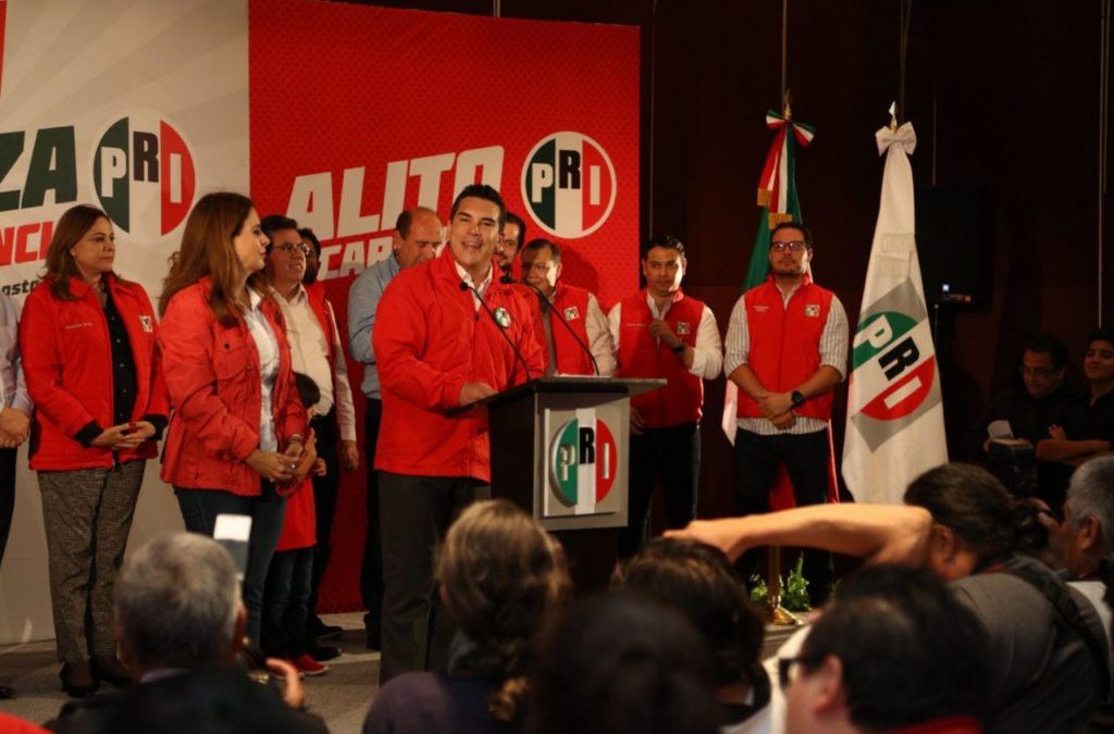 Se declara Alejandro Moreno “Alito” nuevo dirigente del PRI NACIONAL