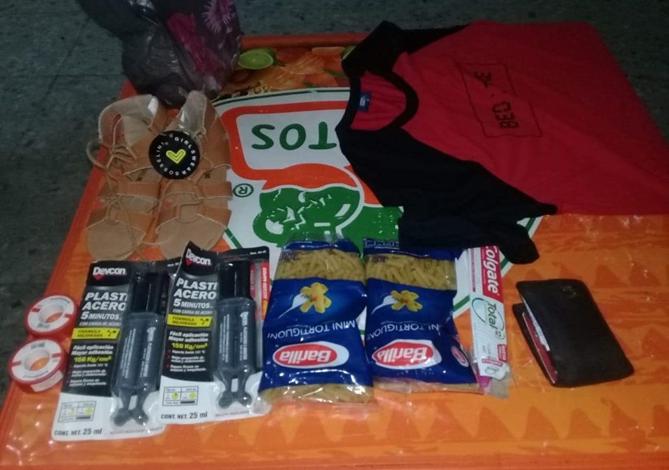 Interviene Policía Estatal a sujeto por presunto robo a comercio