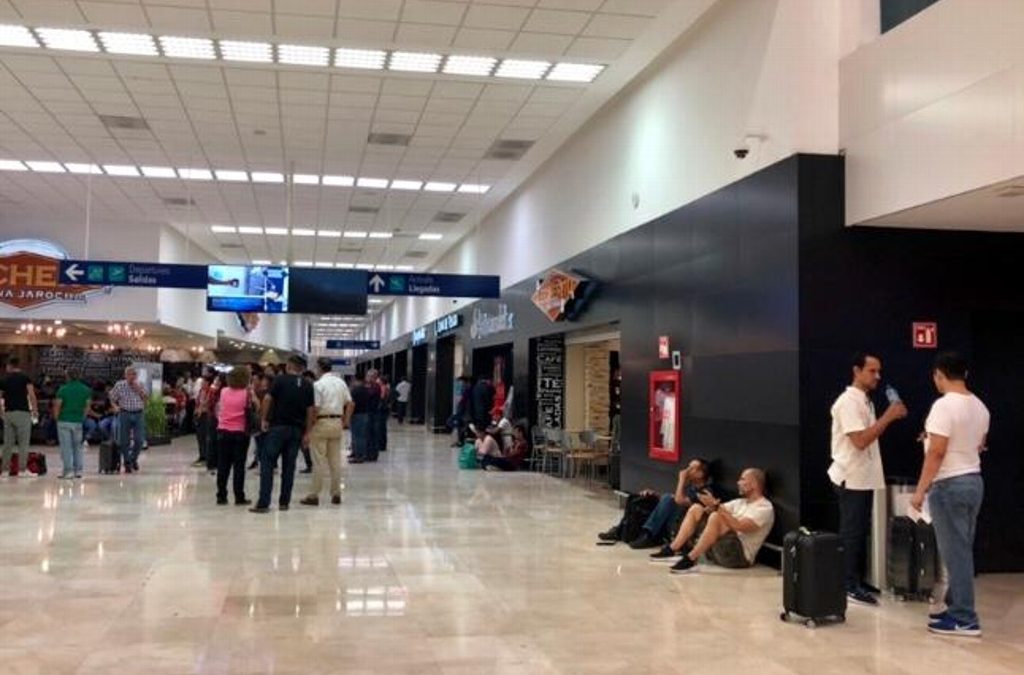Retrasos en el aeropuerto de Veracruz