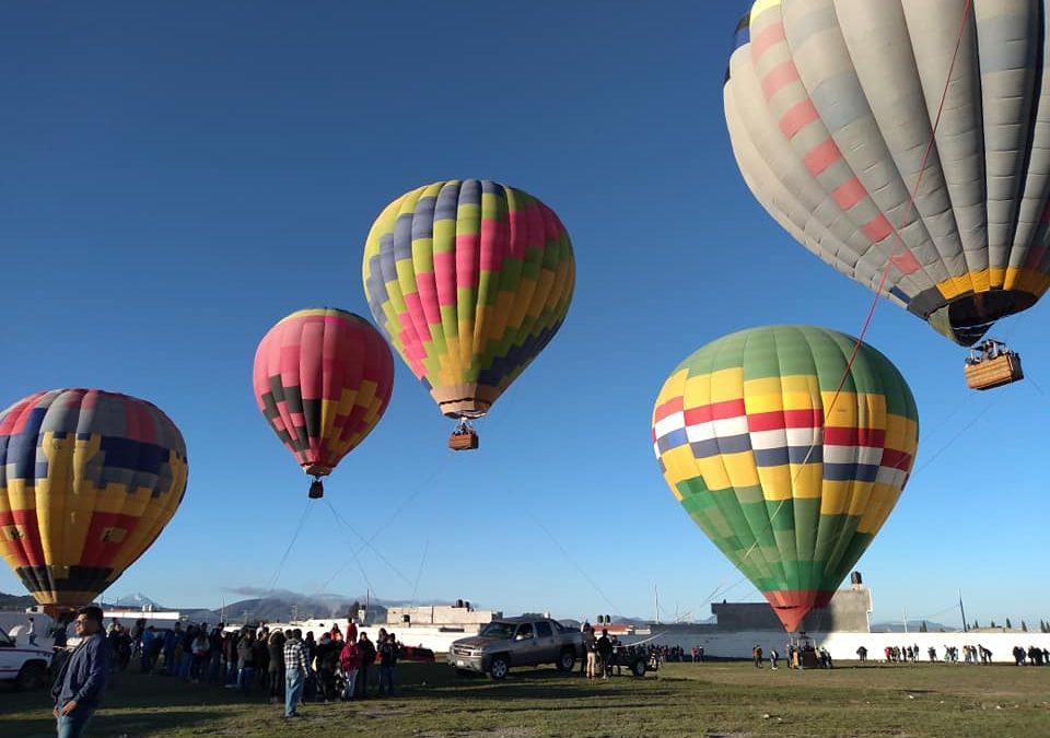 Espectáculo de Globos Aerostáticos en Perote