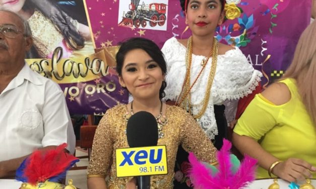 Miroslava se inscribe como candidata a Reina Infantil del Carnaval de Veracruz