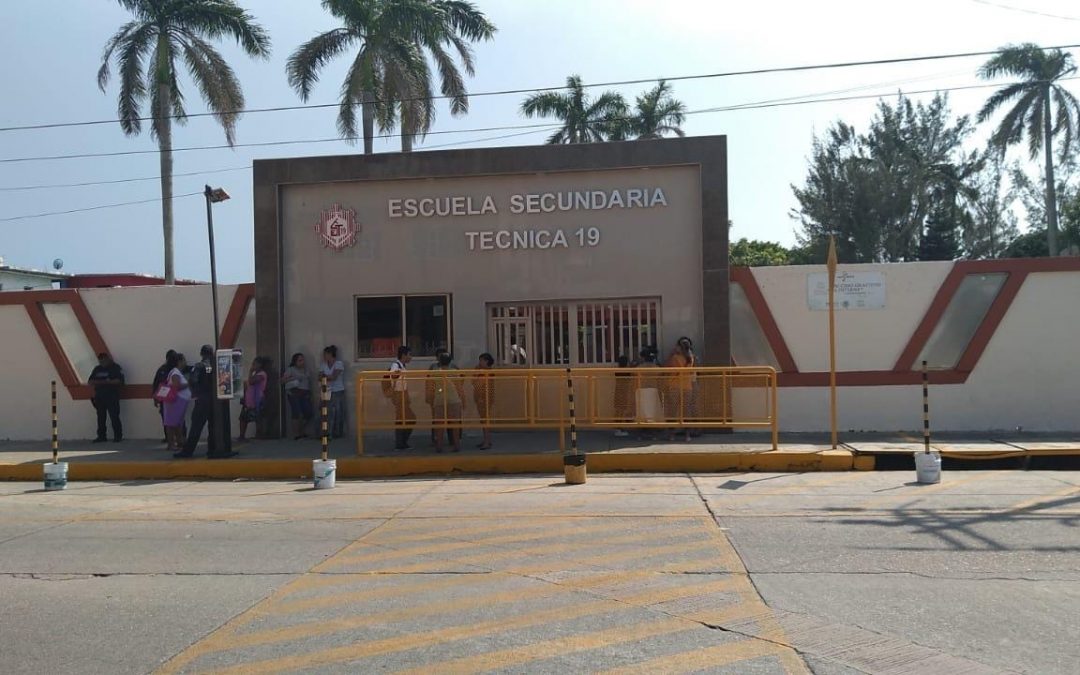 Refuerza SSP vigilancia en escuelas de Coatzacoalcos