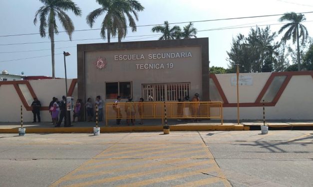 Refuerza SSP vigilancia en escuelas de Coatzacoalcos