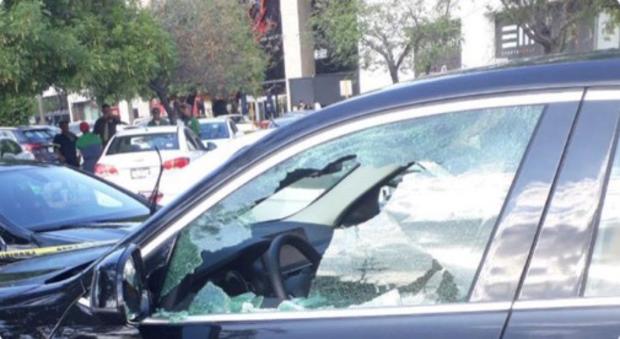 Reportan balacera en estacionamiento de Plaza Fiesta San Agustin