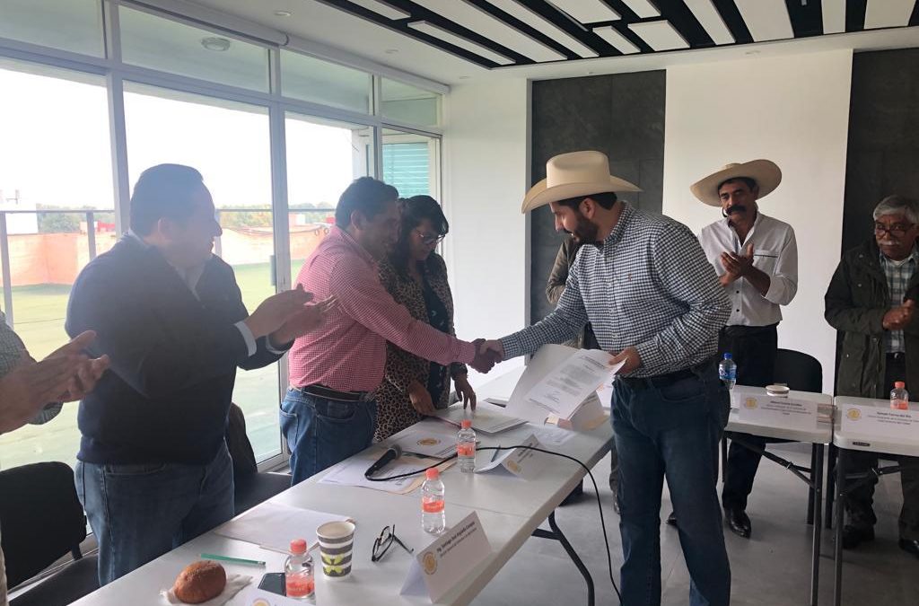 Nombran a José Ángel Contreras Carrera Vicepresidente “Comité Nacional Sistema Producto Maíz”.