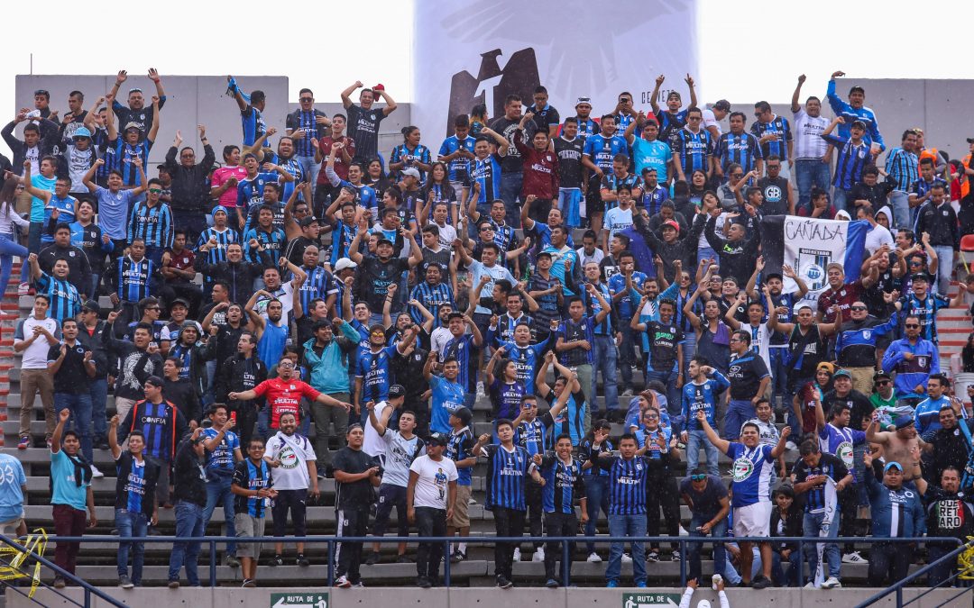 Suspenden el partido de San Luis y Querétaro por una pelea campal en las tribunas del estadio Alfonso Lastras
