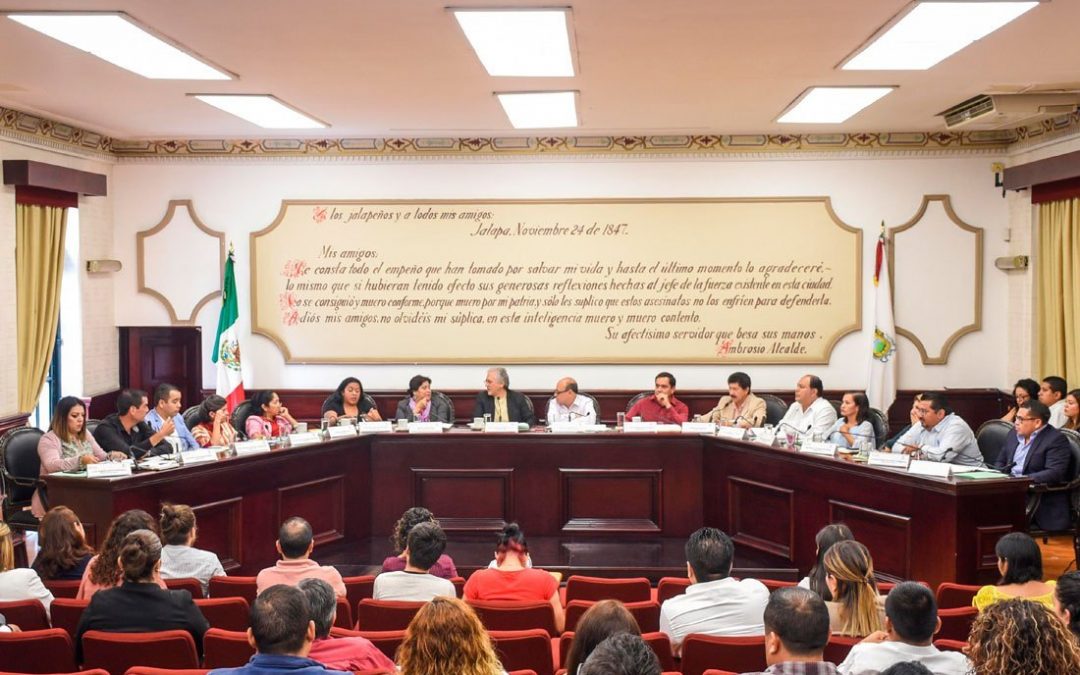 Aprueba cabildo “Manual General de Organización del Ayuntamiento de Xalapa”