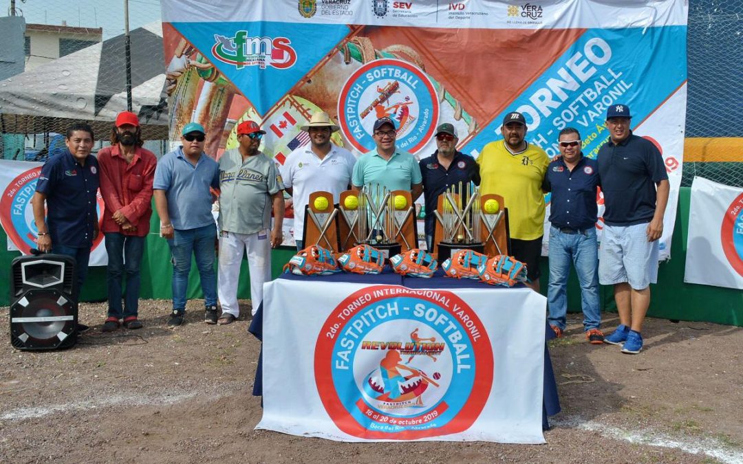 Bucañeros de Hueyapan, campeones del Revolution Fastpitch Softball Veracruz 2019