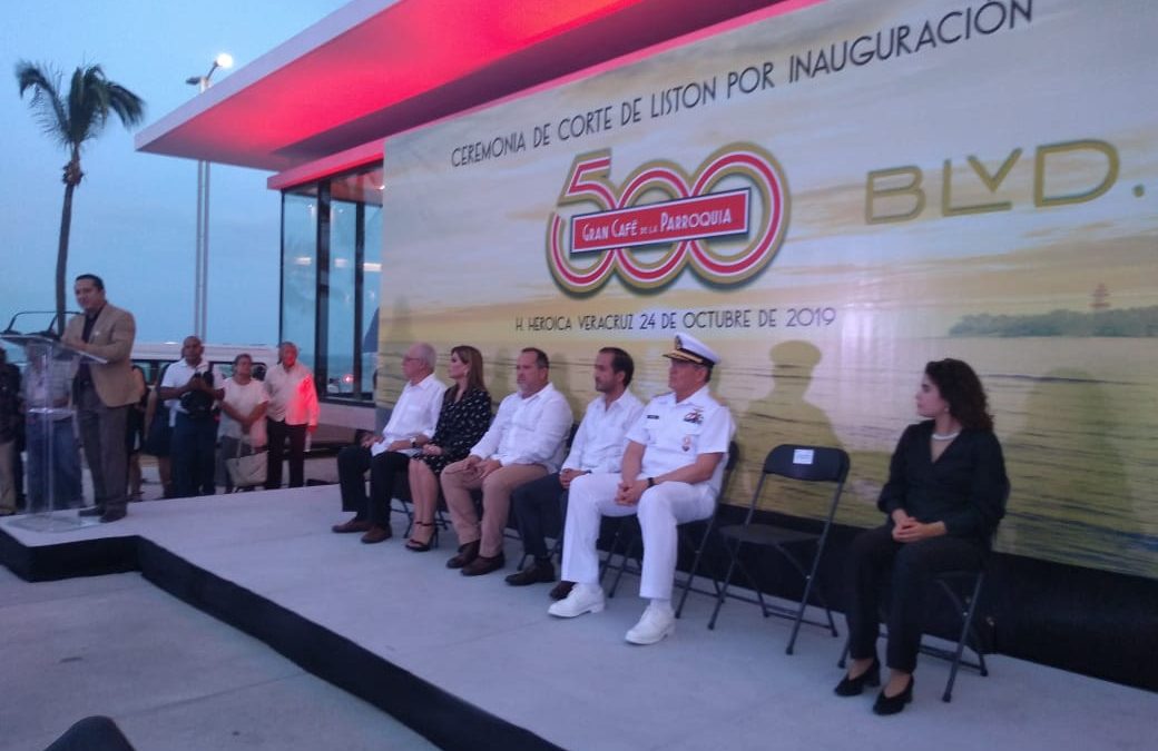 Inauguran el Gran Café de La Parroquia 500 Años Boulevard (VER VIDEO)