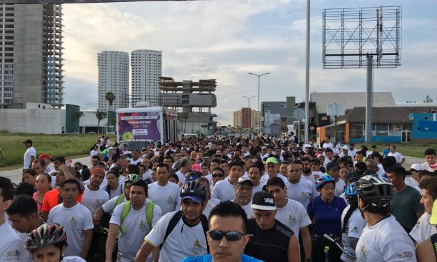 Participan más de mil 200 personas en la Tercera Gran Carrera CÚSPIDE: SS