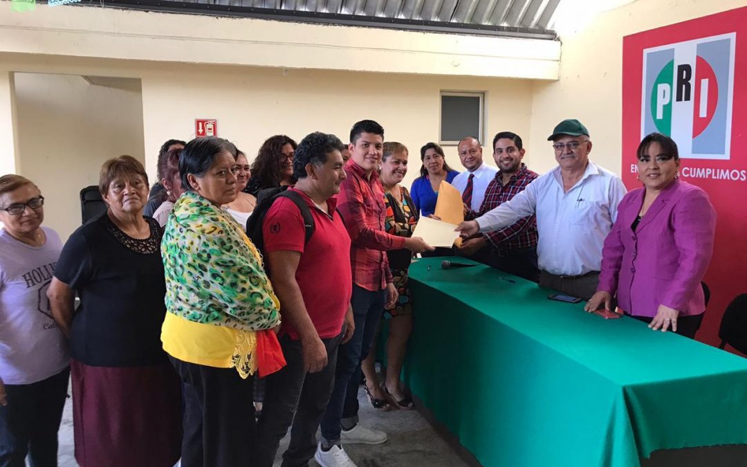Continúan registros de solicitudes de aspirantes a consejeros municipales del PRI en Veracruz
