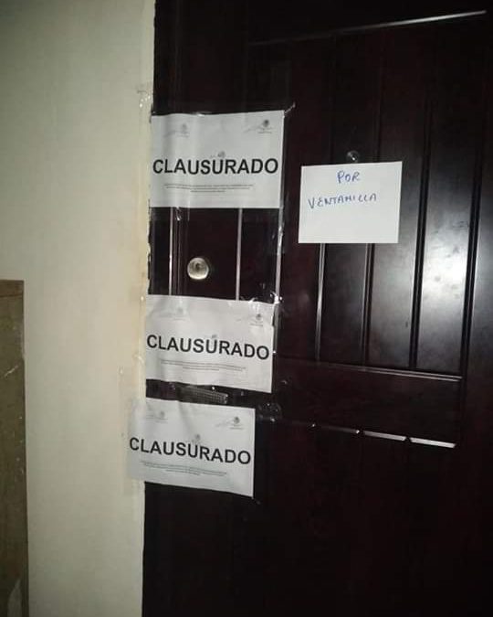 CLAUSURA ILEGAL Y ARBITRARIA del Palacio Municipal de Jamapa