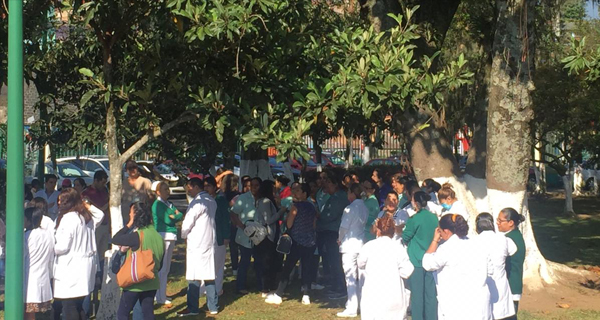 Paro en la Clínica 66 en Xalapa… por supuesto caso de Covid-19
