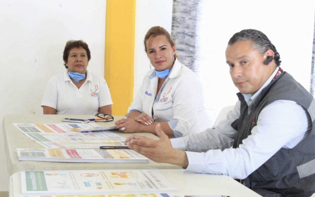 Emprende Florisel Ríos Delfín campaña #JamapaPreventivo frente a pandemia de COVID-19.
