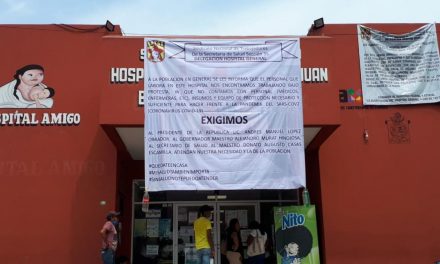 Bajo protesta laboran en Hospital Regional de Tuxtepec