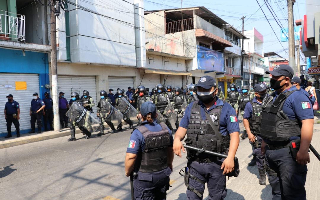 DESALOJO VENDEDORES DE TUXTEPEC