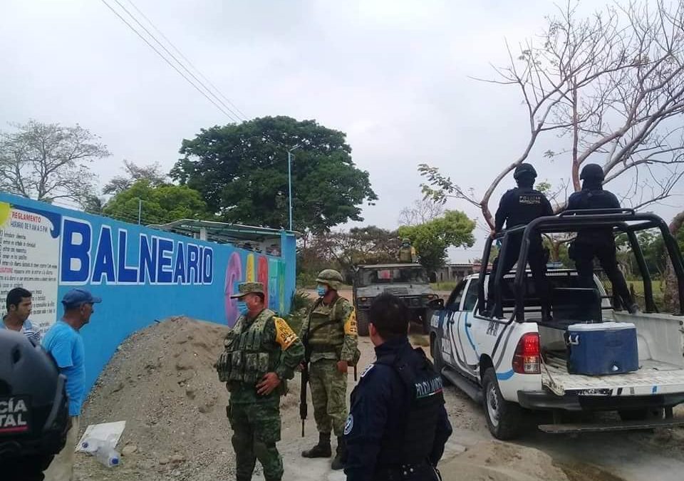 SEDENA EN TRES VALLES PATRULLA CON LA POLICÍA MUNICIPAL SITIOS CON HACINAMIENTO