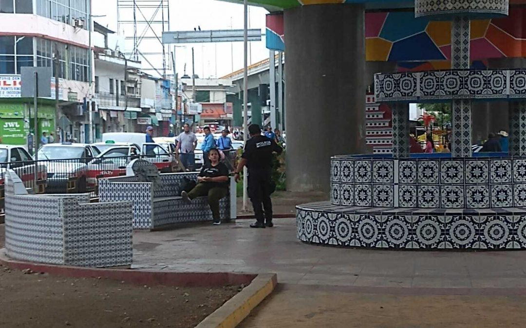Policia Municipal de Poza Rica vuelve acordonar áreas libres