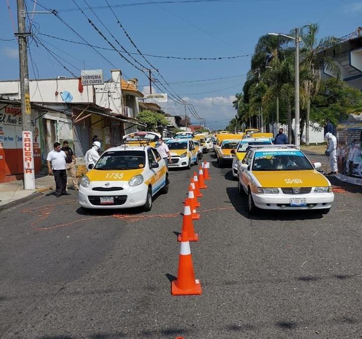 GOBIERNO DEL ESTADO INICIA OPERATIVO SE DESCONTAMINACIÓN DE TAXIS EN CÓRDOBA Y ORIZABA