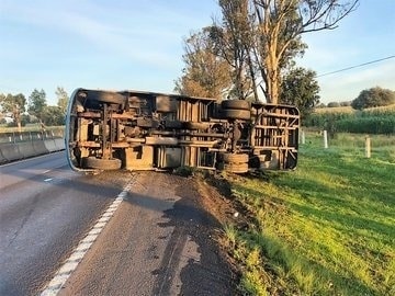 Accidente autopista Amozoc-Perote