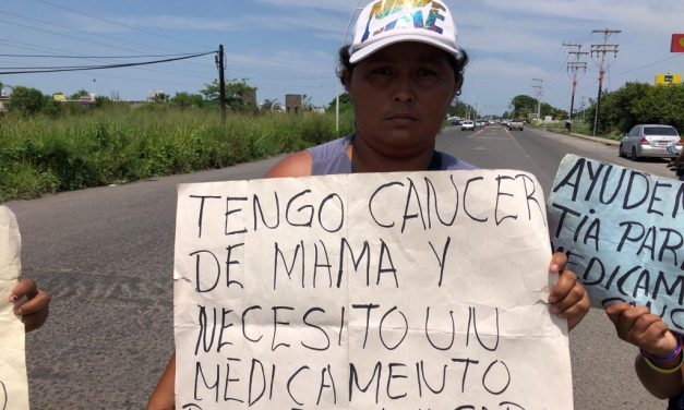 Giovanna Aurora Cruz, tiene apenas 34 años de edad y padece cáncer de mama en etapa 3.