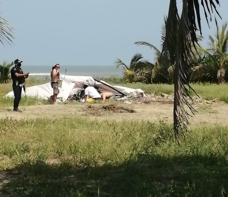 CAE AVIONETA EN TECOLUTLA