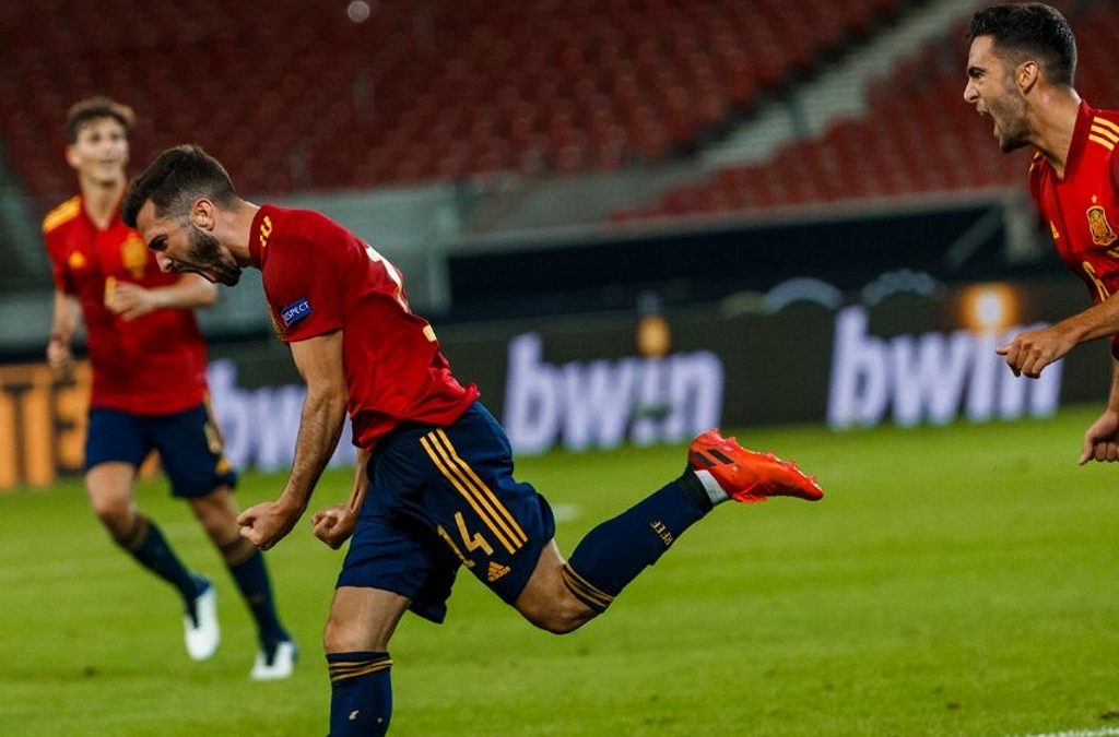 España rescata empate ante Alemania