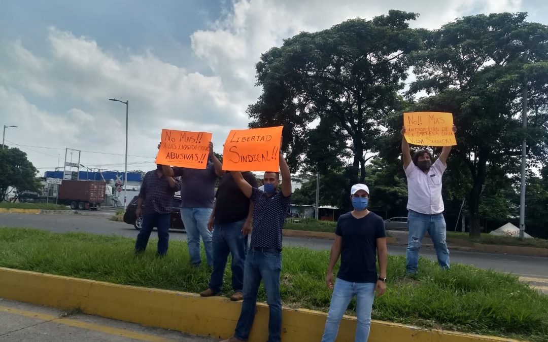 POR DESPIDOS LABORALES SIGUEN LAS MANIFESTACIONES EN TENARIS TAMSA.