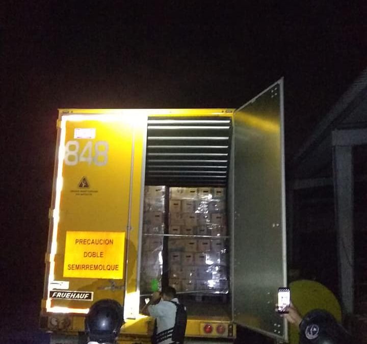 ¡Recuperan tráiler robado con carga de cervezas!