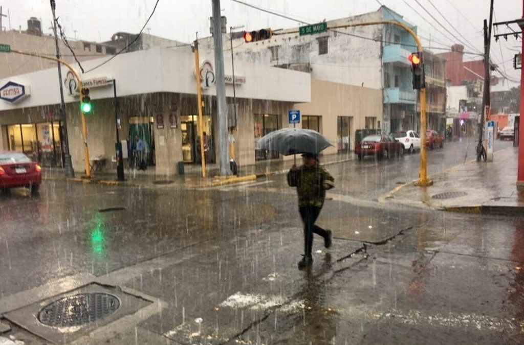 Actualizan Alerta Gris por frente frío, Norte y lluvia en estado de Veracruz