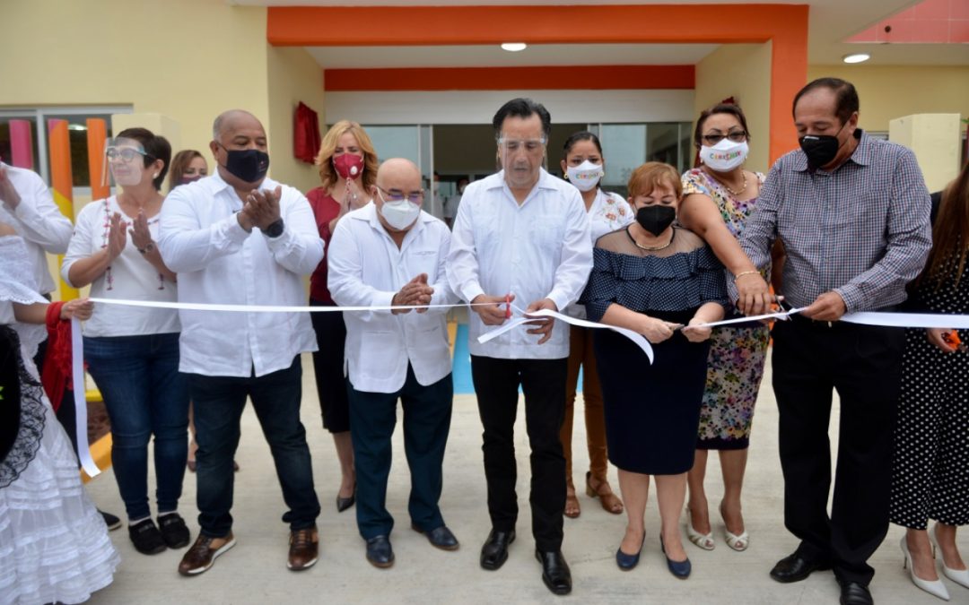 Inaugura Cuitláhuac García el Centro Regional de Rehabilitación en La Mixtequilla; dará atención a la Cuenca del Papaloapan