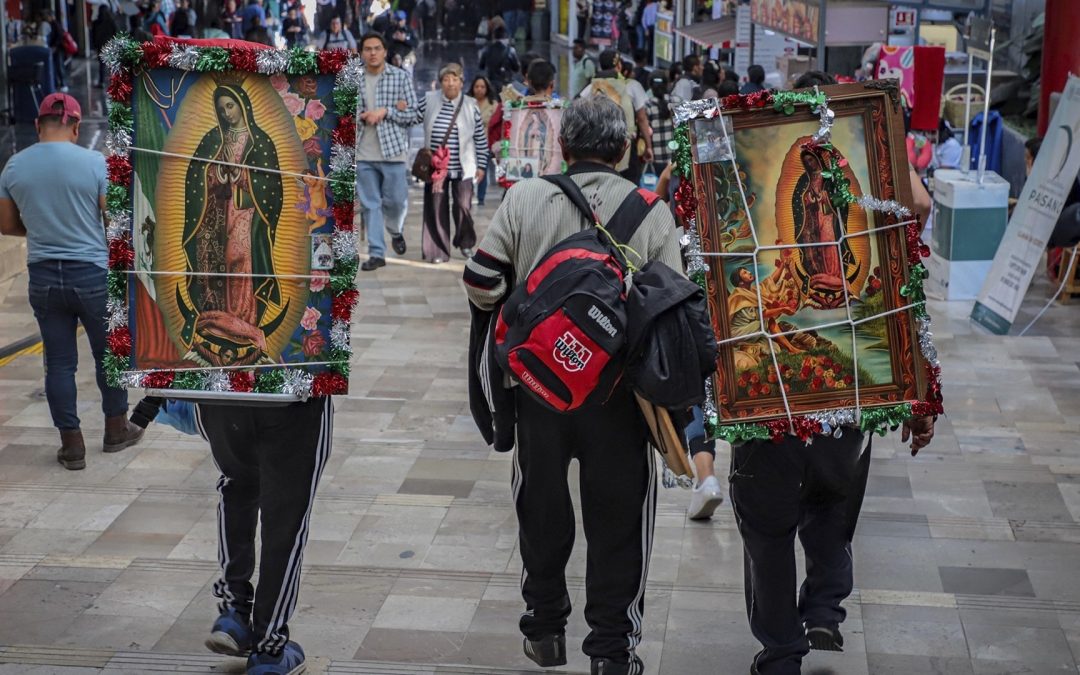 Peregrinos guadalupanos pretenden acudir a la Basílica, pese a prohibiciones sanitarias