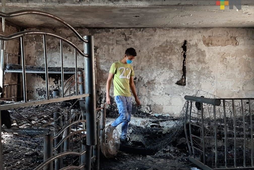 SE INCENDIA CASA-HOGAR «EL BUEN SAMARITANO» EN VERACRUZ