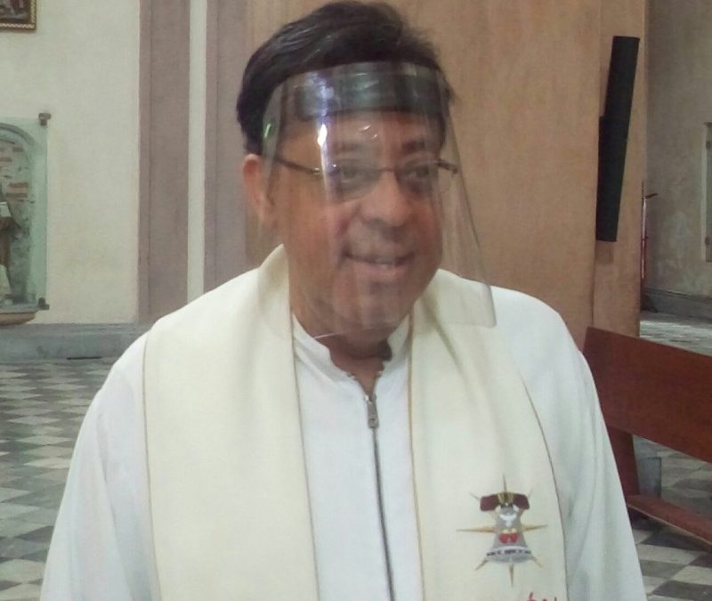 CONTAGIADO DE COVID EL PADRE VICTOR DIAZ MENDOZA