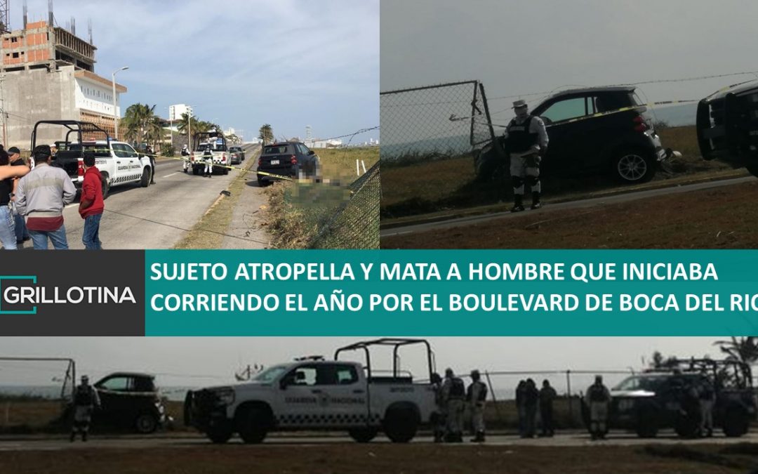 ATROPELLAN Y MATA A HOMBRE QUE CORRIA ESTE 1 DE ENERO SOBRE EL BULEVARD