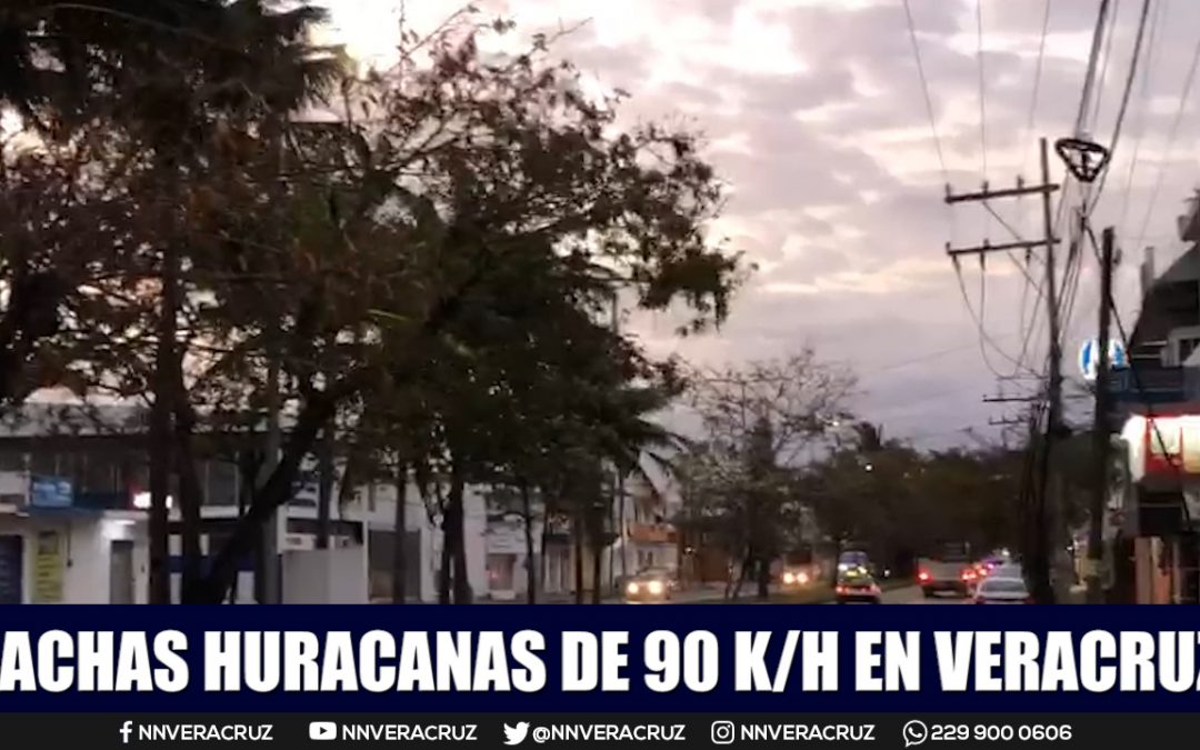 RACHAS HURACANADAS DE 90 KILOMENTROS POR HORA