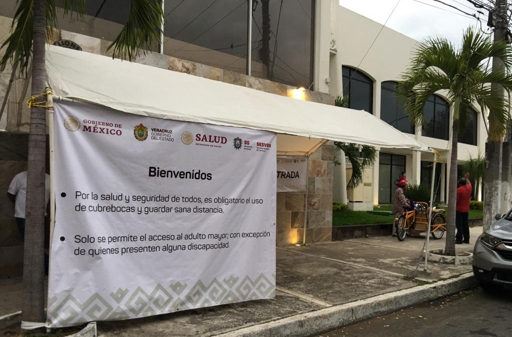 INICIA VACUNACIÓN CONTRA COVID-19 EN LA CIUDAD DE VERACRUZ