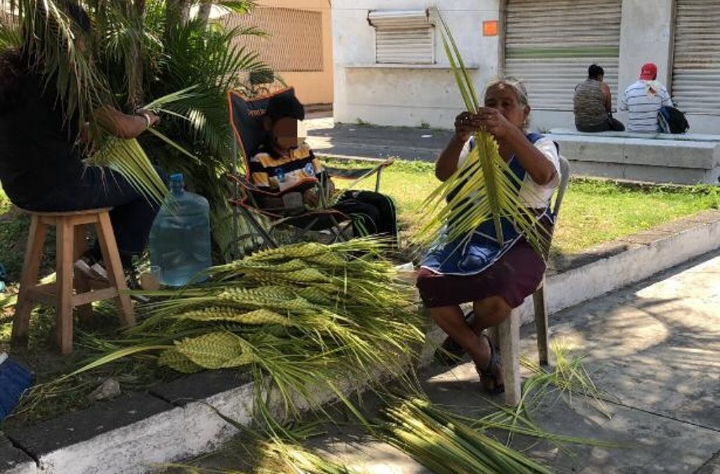 YA ESTAN LOS VENDEDORES DE PALMITAS