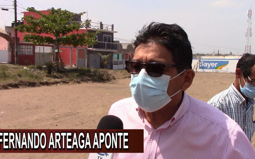 Vecinos del Fraccionamiento Costa Dorada destacan la gestión social de Fernando Arteaga Aponte para beneficiar a niños y jóvenes con mejores espacios recreativos infantiles y deportivos.
