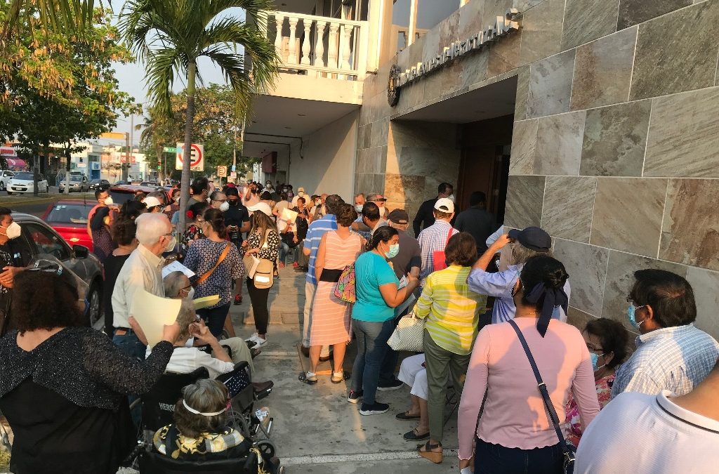 INICIA LA APLICACIÓN DE LA SEGUNDA DOSIS CONTRA EL COVID-19 EN VERACRUZ