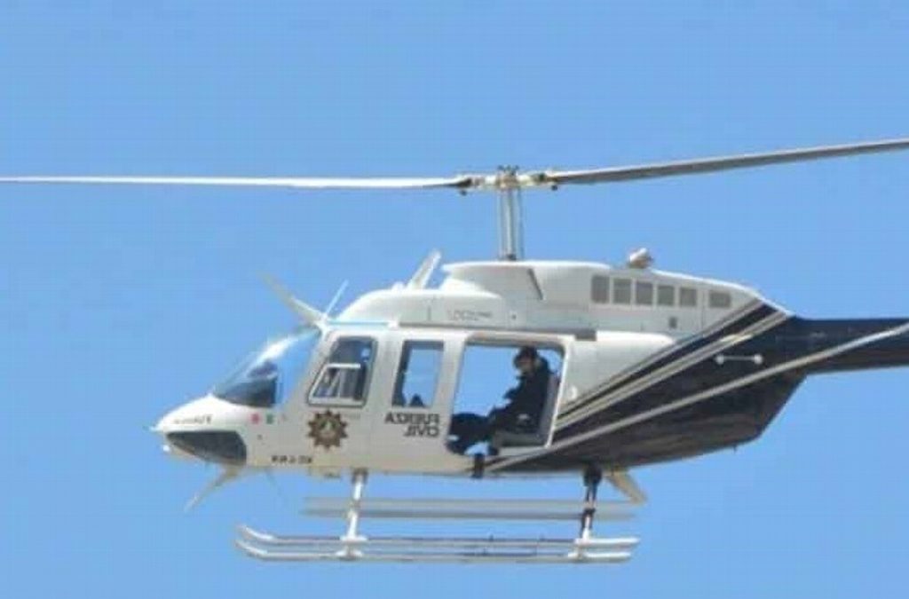 ATACAN A TIROS A HELICOPTERO