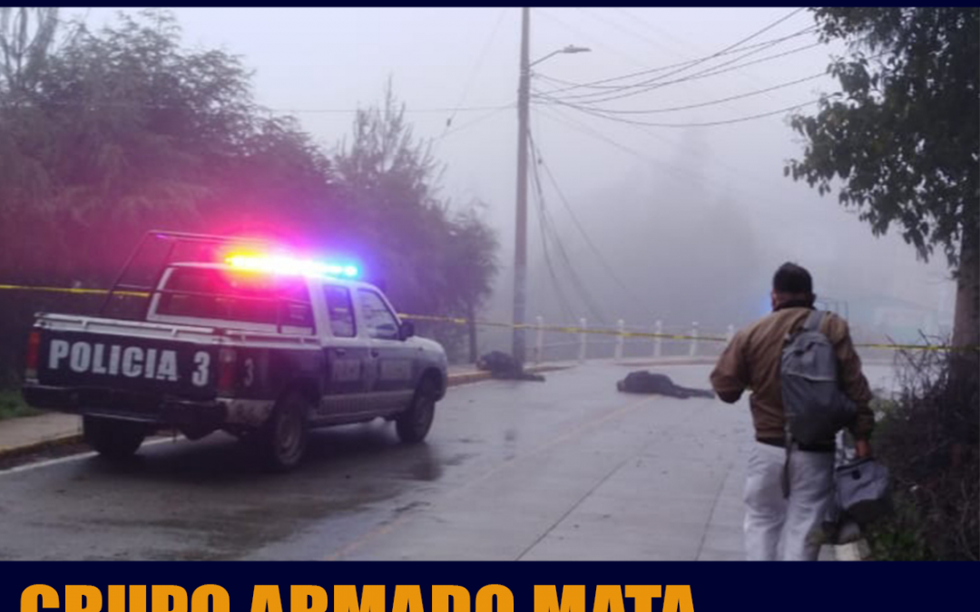 MATAN A DOS POLICIAS EN TLAQUILPA