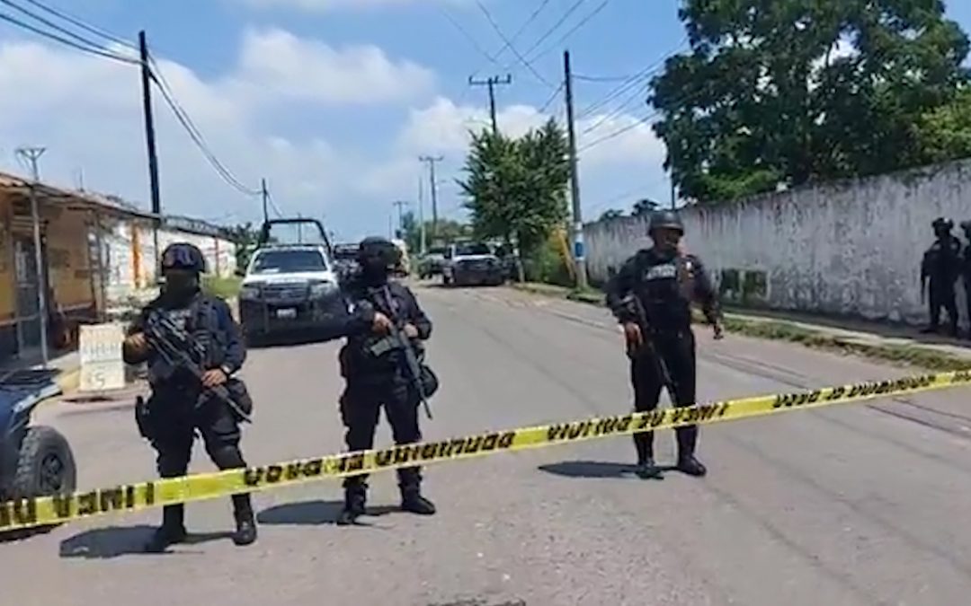 ENFRENTAMIENTO ENTRE POLICIAS Y PRESUNTOS DELINCUENTES EN TEJERIA