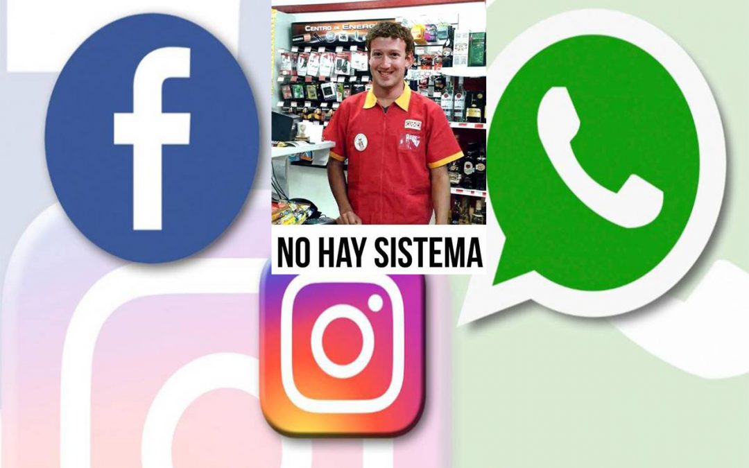 MEMES POR LA CAIDA DE WHATSAPP, FACEBOOK E INSTAGRAM