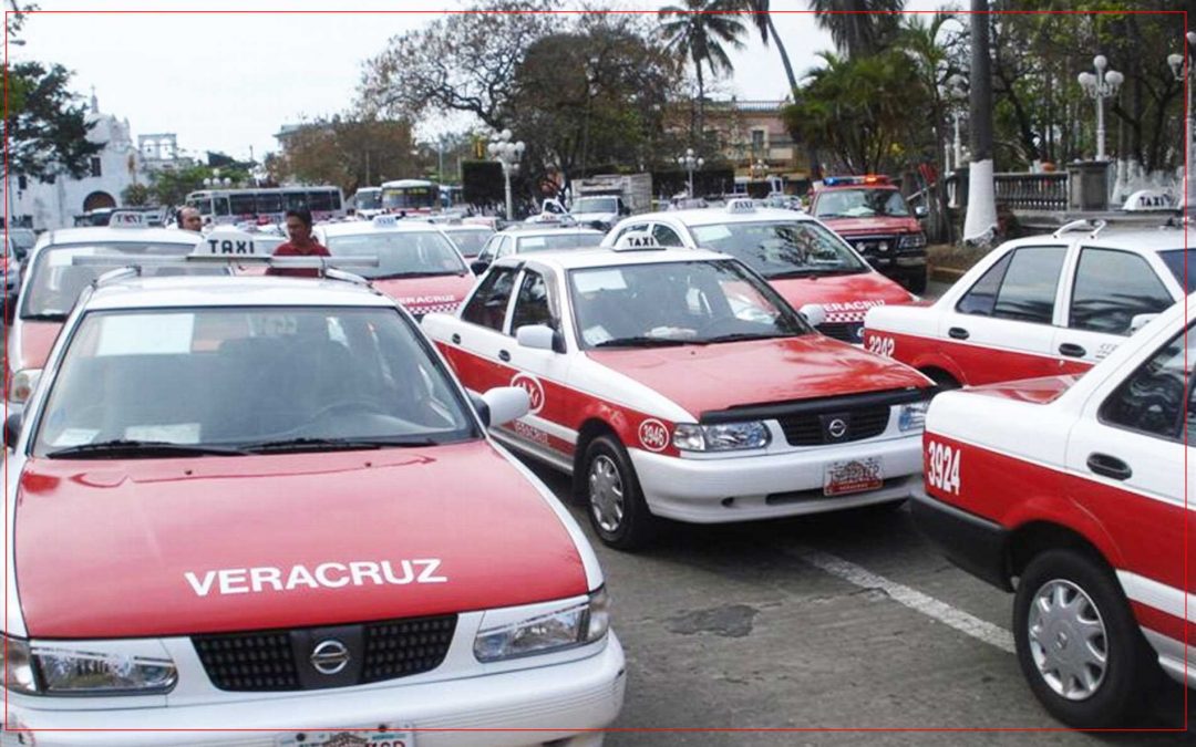 Disminuyó el trabajo para taxistas en Veracruz