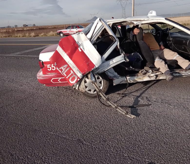 APARATOSO ACCIDENTE EN LA CARRERETA PEROTE-ALTOTONGA